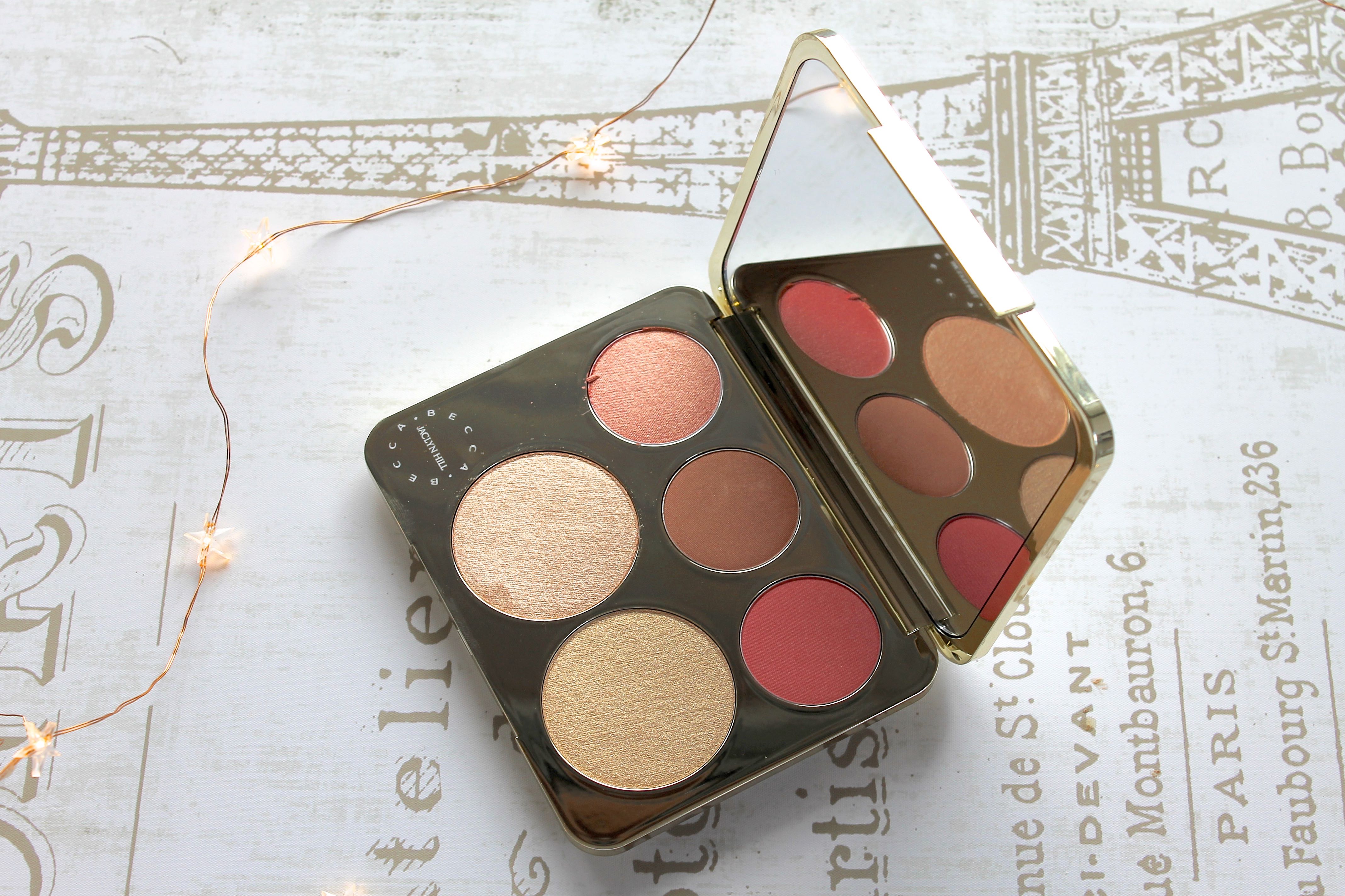 Becca x Jaclyn Hill Champagne Collection Face Palette by Becca Cosmetics :  Beauty & Personal Care 