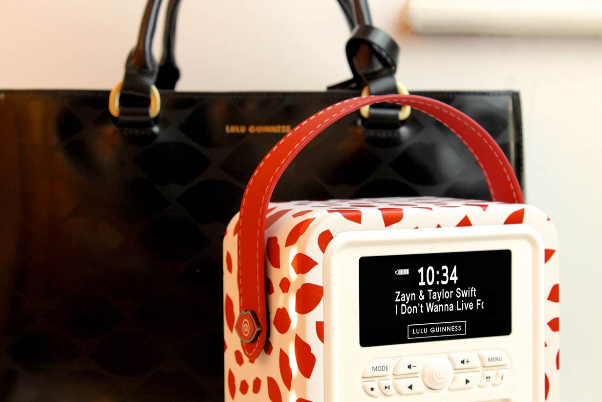 LULU GUINNESS PRINT RETRO MINI RADIO COMPETITION