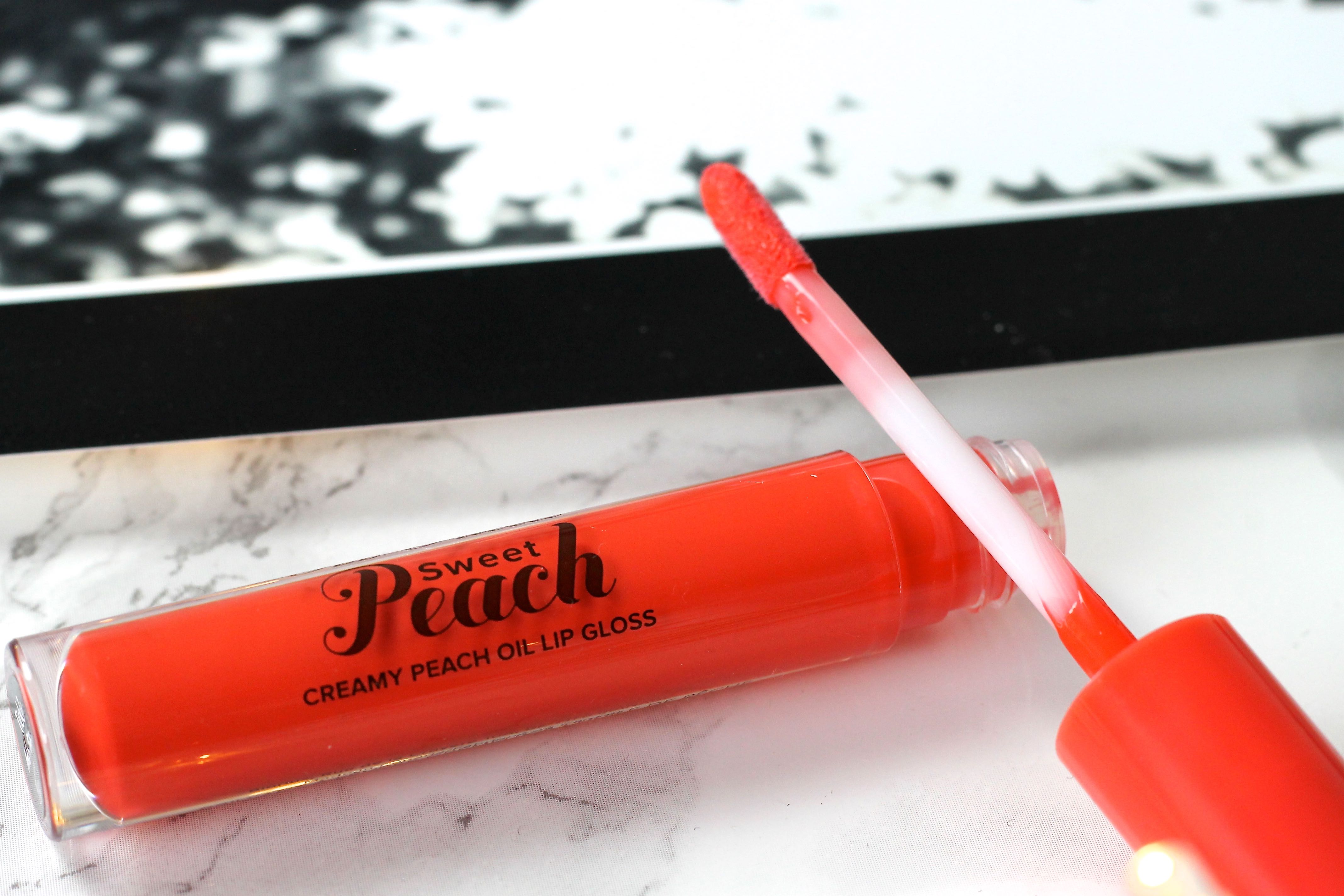 Sweet Peach Creamy Peach Oil Lip Gloss review