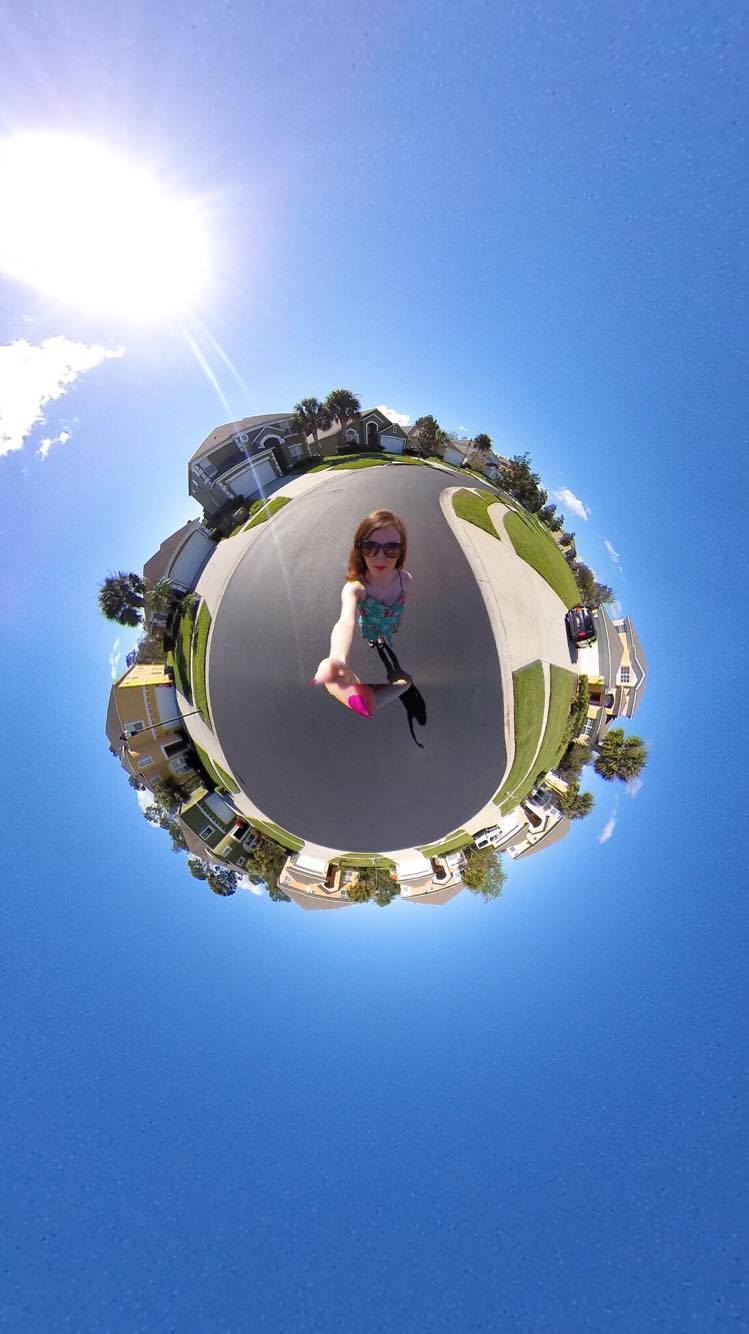 Florida travel 360 little planet