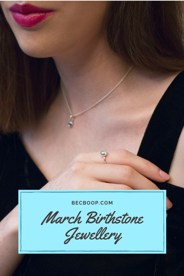 March birthstone deals necklace pandora