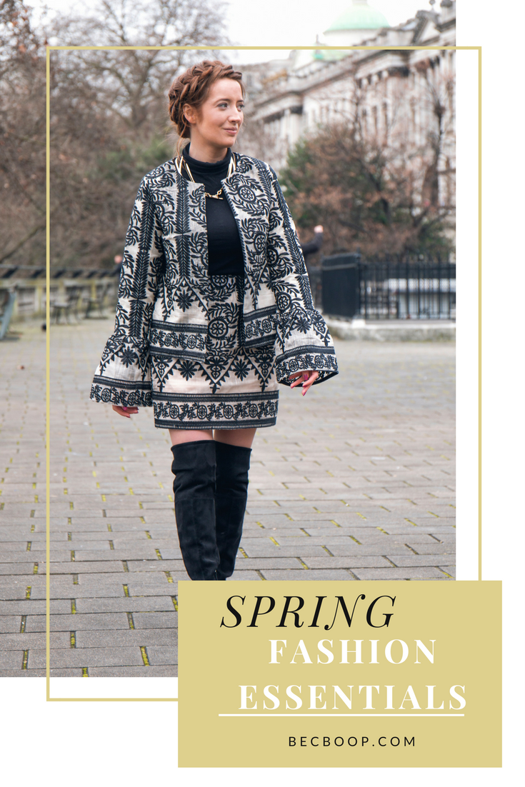 Spring fashion essentials wishlist pinterest
