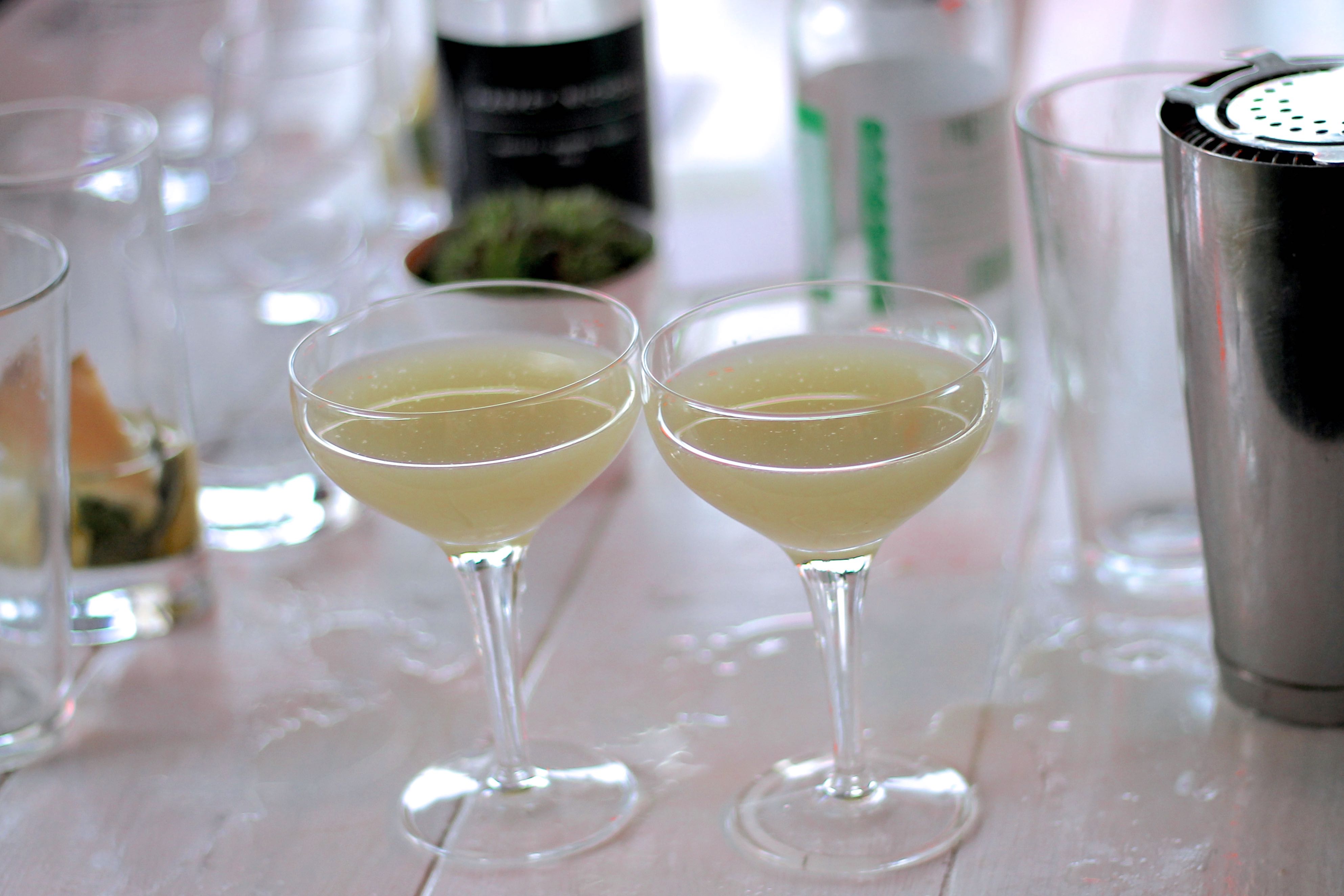 Matcha limoncello cocktails recipe