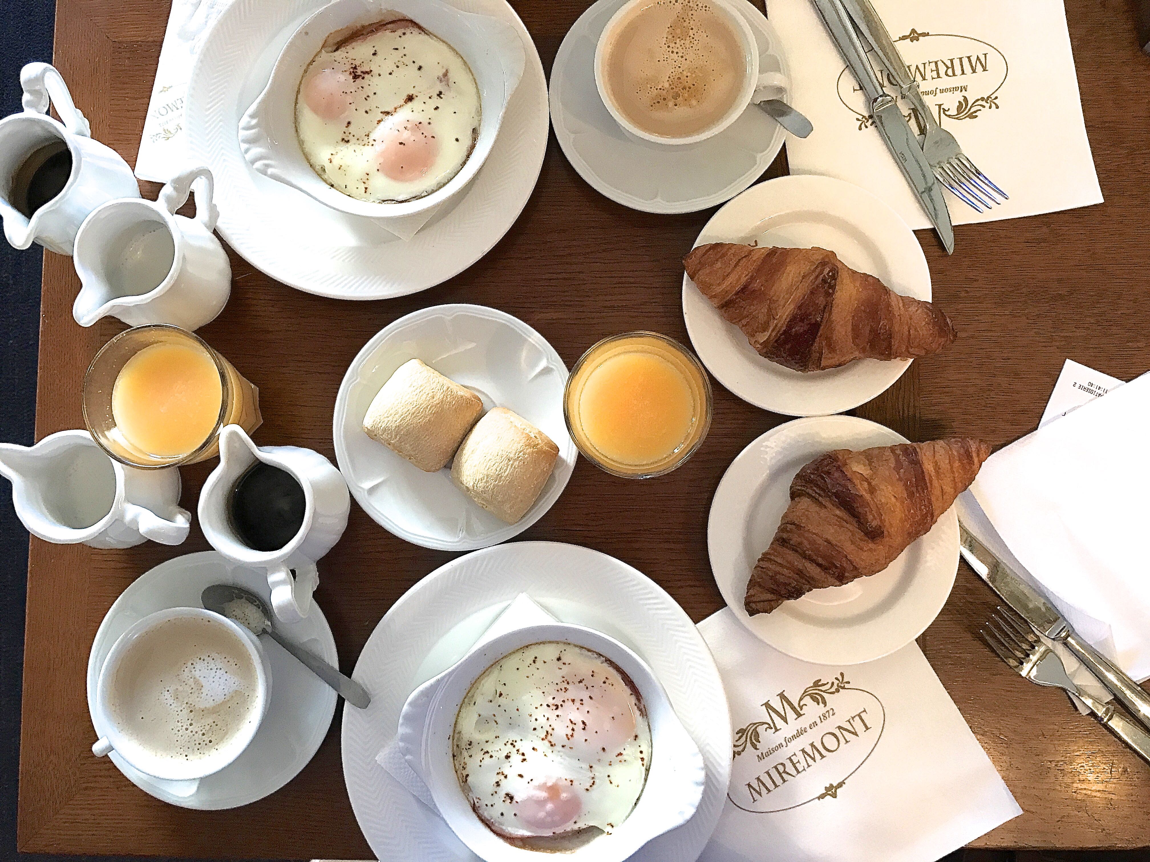 Miremont breakfast in Biarritz